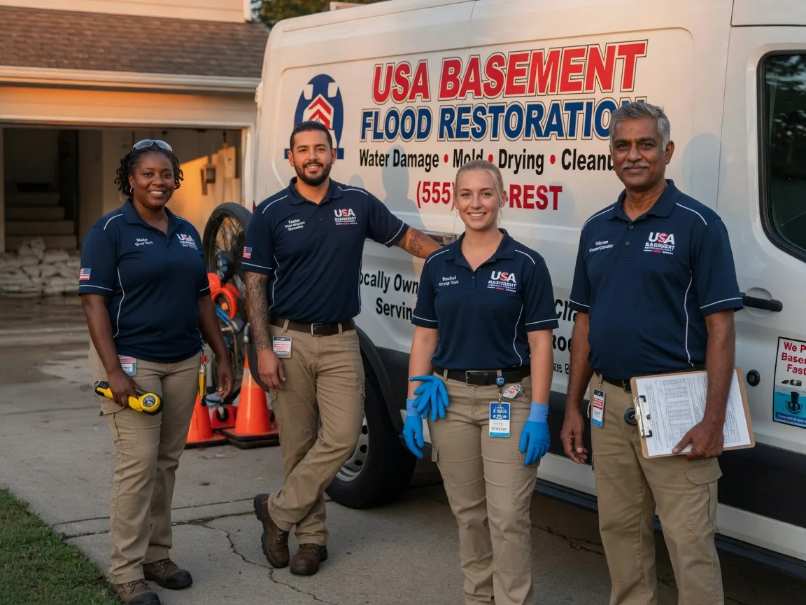 Basement Flood Cleanup company in Girard, OH